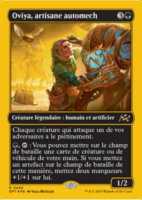 Oviya, artisane automech