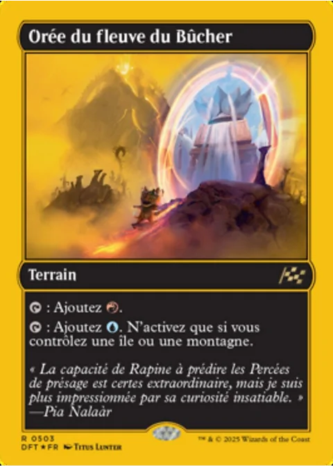 Orée du fleuve du Bûcher