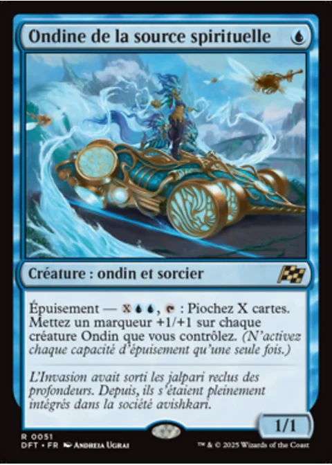 Ondine de la source spirituelle