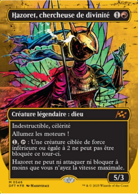 Hazoret, chercheuse de divinité