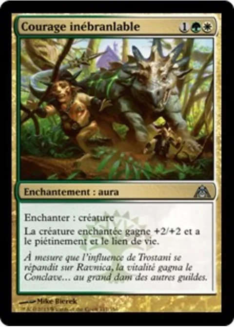 Courage inébranlable