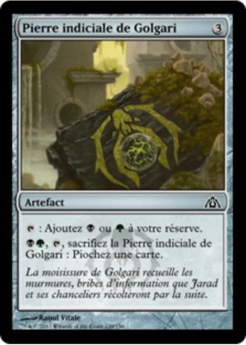Pierre indiciale de Golgari