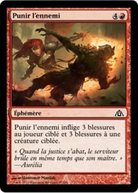 Punir l'ennemi