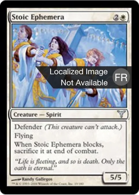 Éphéméroptères stoïques