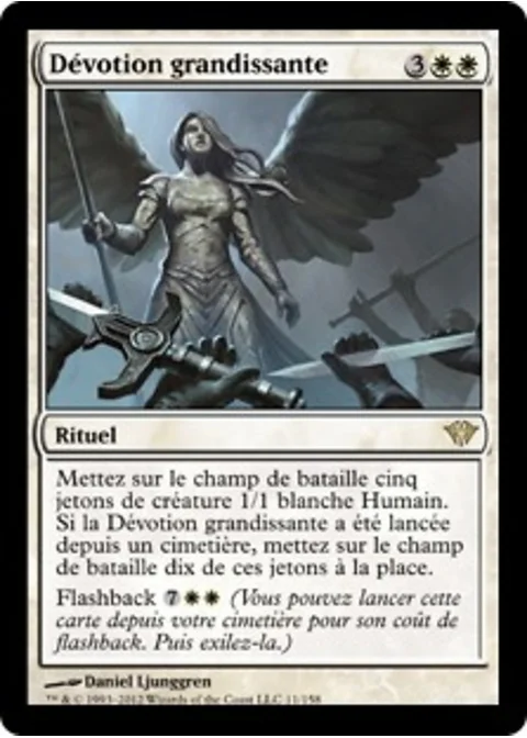 Dévotion grandissante