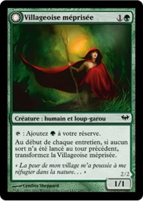 Villageoise méprisée