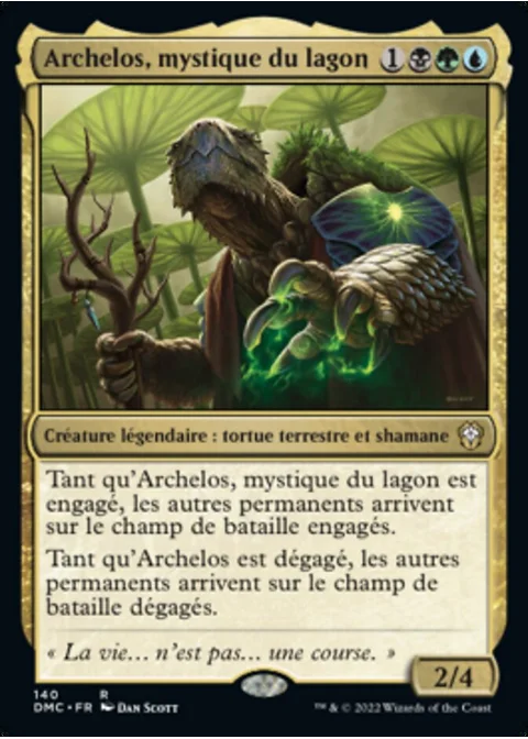 Archelos, mystique du lagon