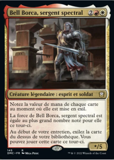 Bell Borca, sergent spectral