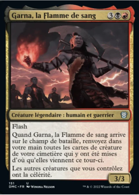 Garna, la Flamme de sang