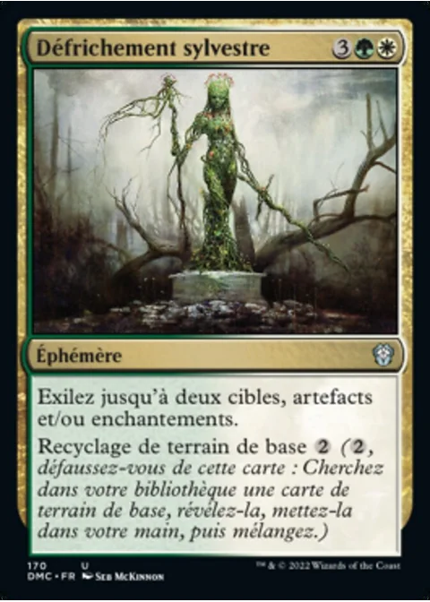 Défrichement sylvestre