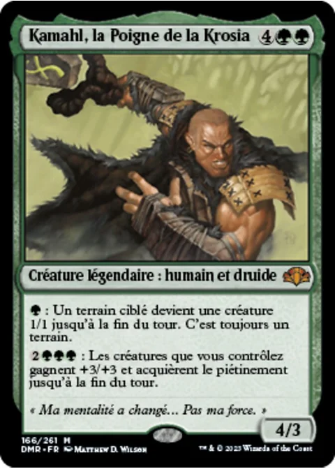 Kamahl, la Poigne de la Krosia