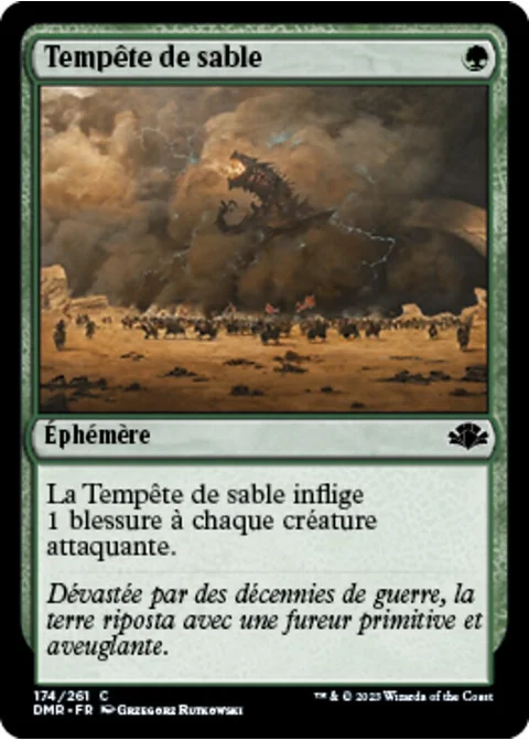 Tempête de sable