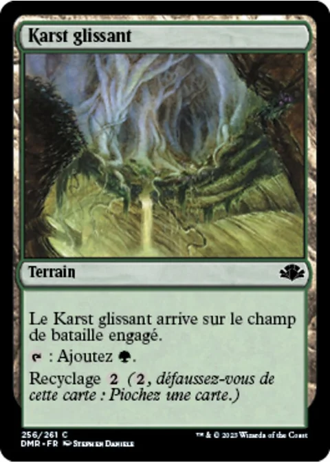 Karst glissant