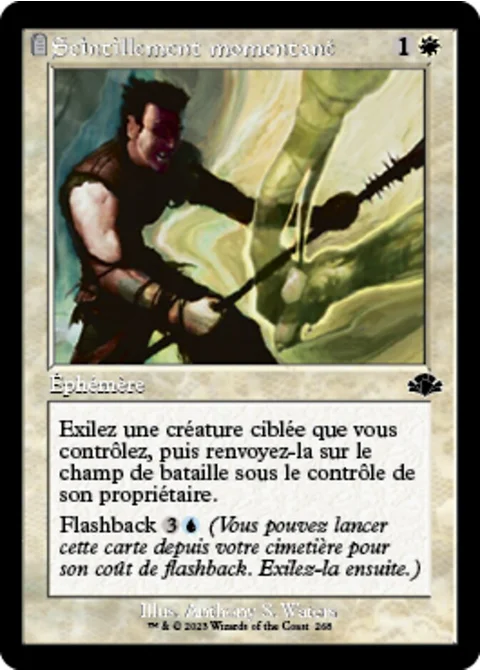 Scintillement momentané