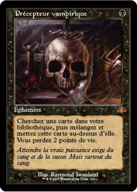 Précepteur vampirique