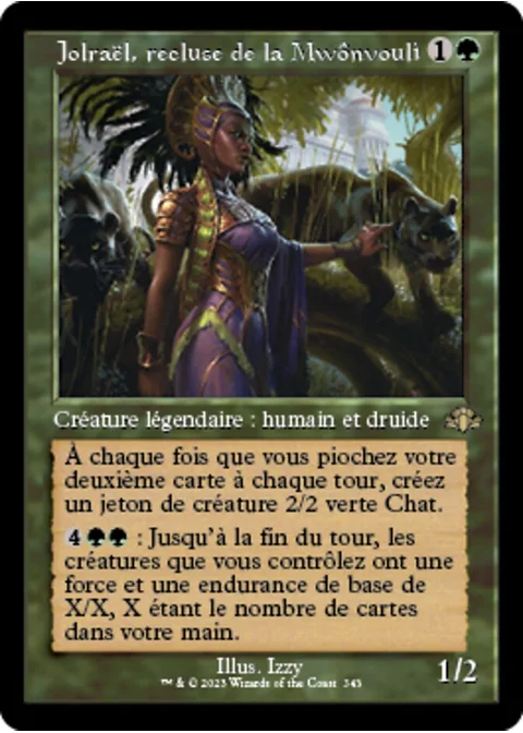 Jolraël, recluse de la Mwônvouli