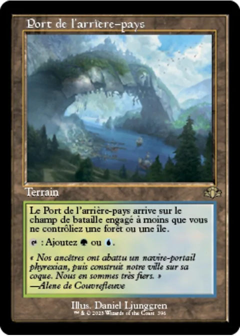 Port de l'arrière-pays