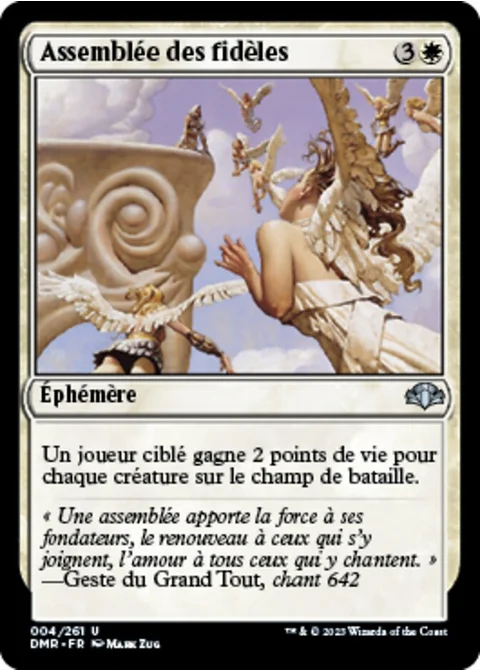 Assemblée des fidèles