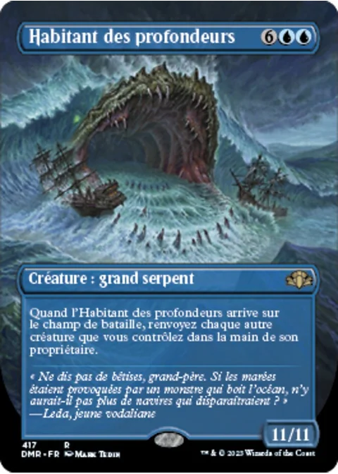 Habitant des profondeurs