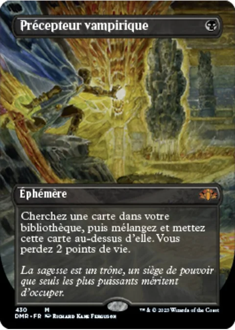 Précepteur vampirique