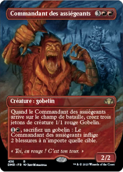 Commandant des assiégeants