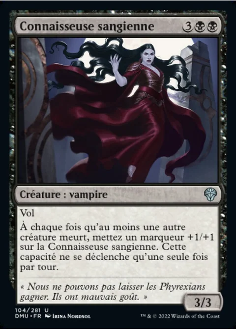 Connaisseuse sangienne