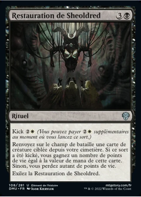 Restauration de Sheoldred