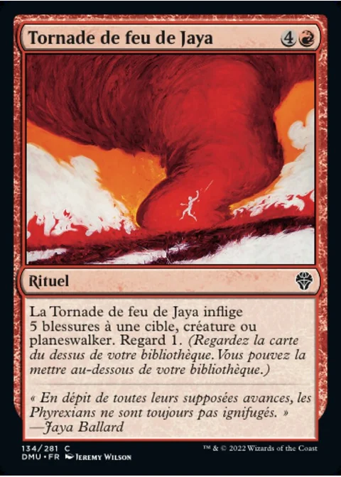 Tornade de feu de Jaya