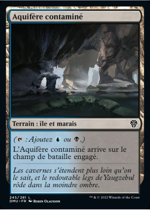 Aquifère contaminé