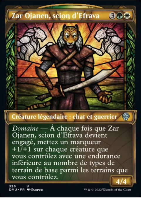 Zar Ojanen, scion d'Efrava