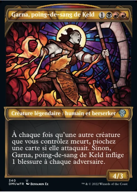 Garna, poing-de-sang de Keld