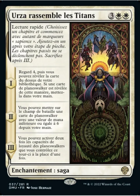 Urza rassemble les Titans