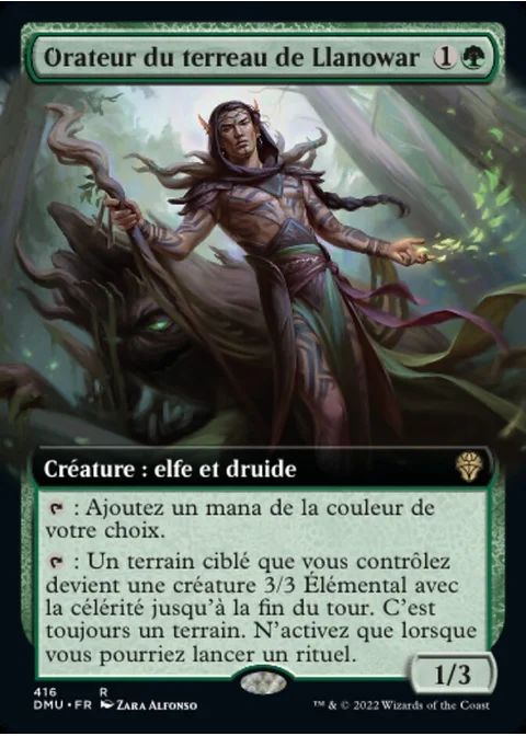 Orateur du terreau de Llanowar