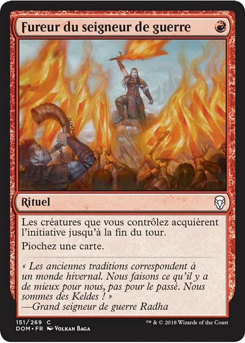 Fureur du seigneur de guerre