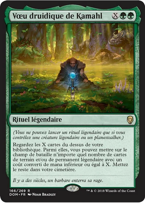 Vœu druidique de Kamahl