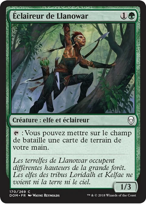 Éclaireur de Llanowar