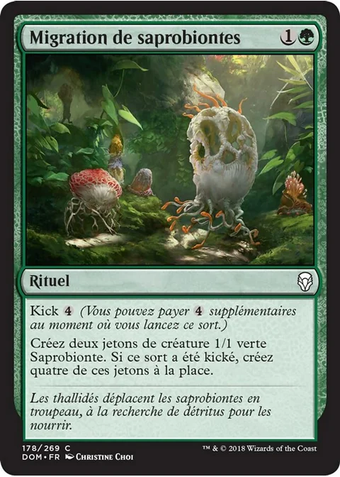 Migration de saprobiontes