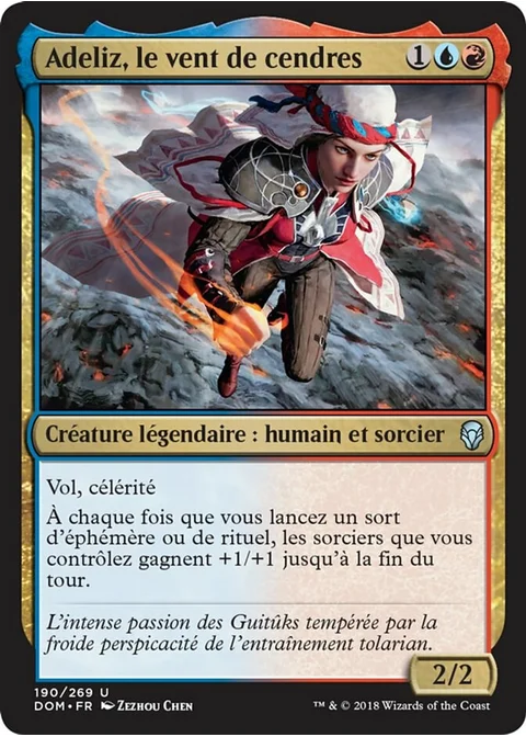 Adeliz, le vent de cendres