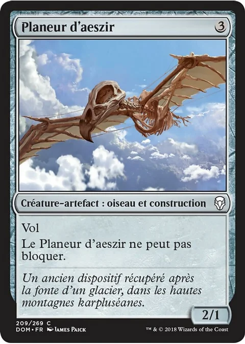 Planeur d'aeszir