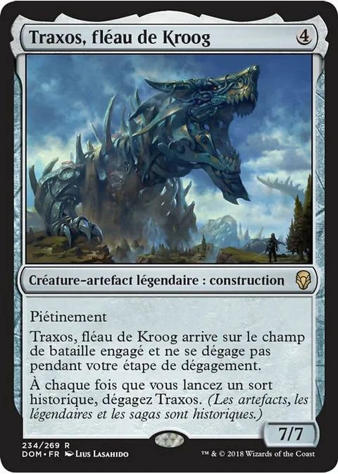 Traxos, fléau de Kroog