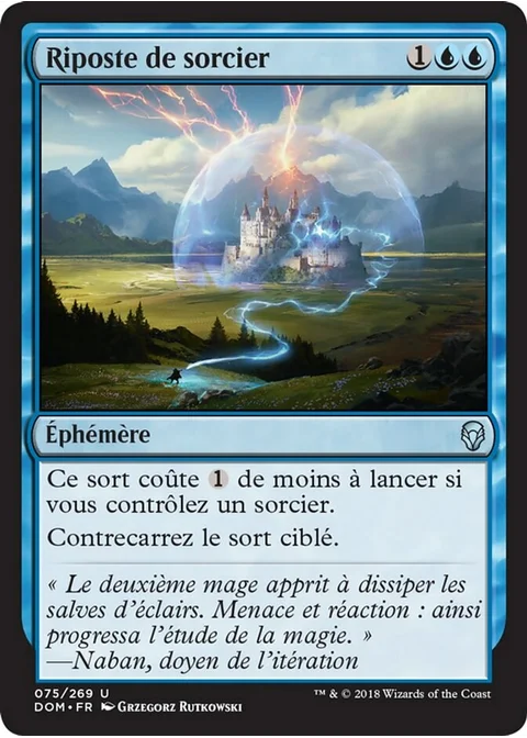 Riposte de sorcier