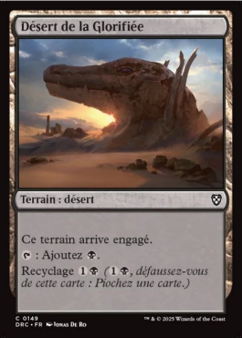 Désert de la Glorifiée