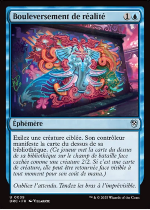 Bouleversement de réalité