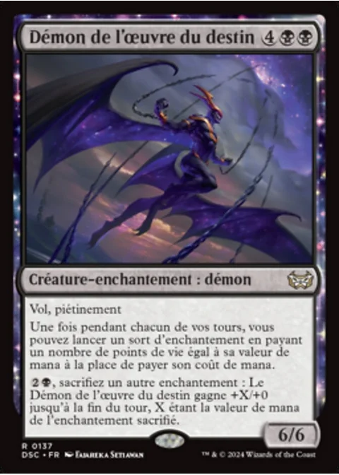 Démon de l'œuvre du destin