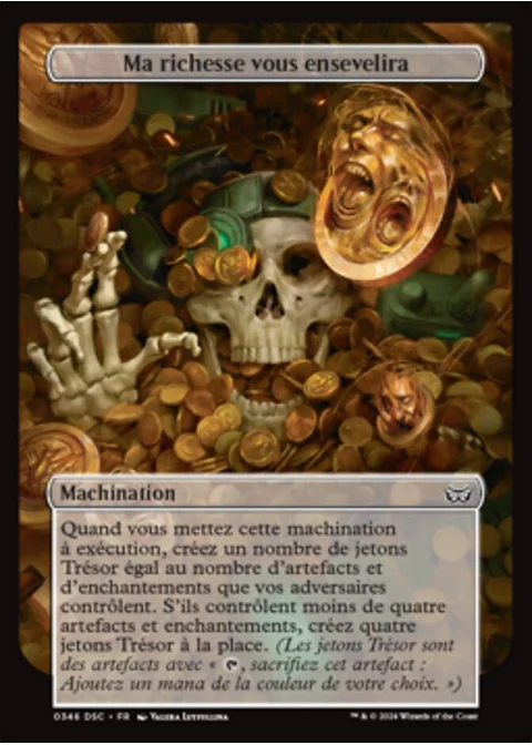 Ma richesse vous ensevelira