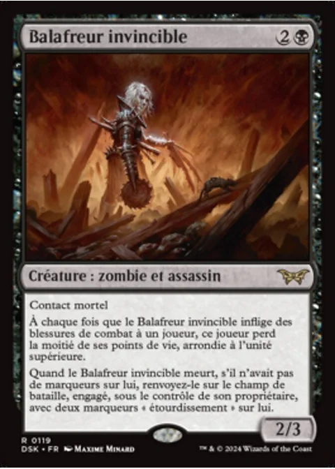 Balafreur invincible