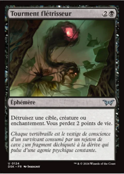 Tourment flétrisseur