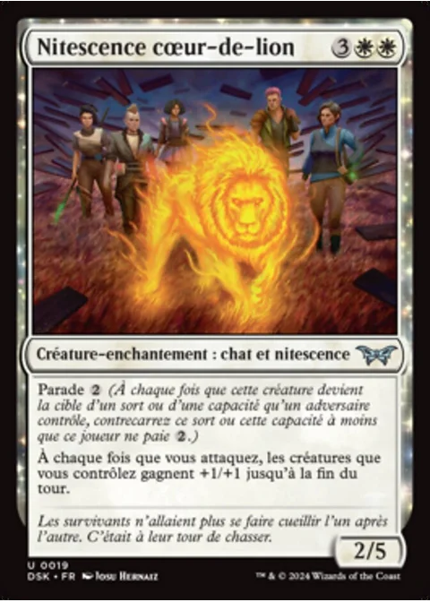 Nitescence cœur-de-lion