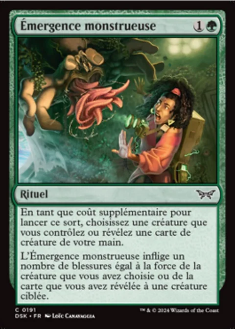 Émergence monstrueuse