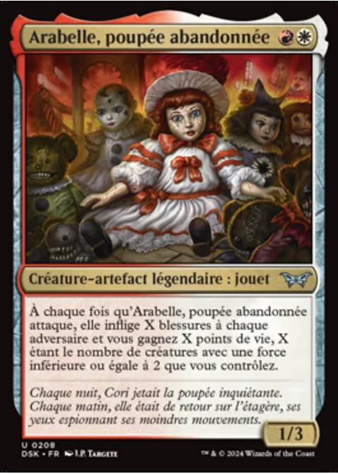 Arabelle, poupée abandonnée